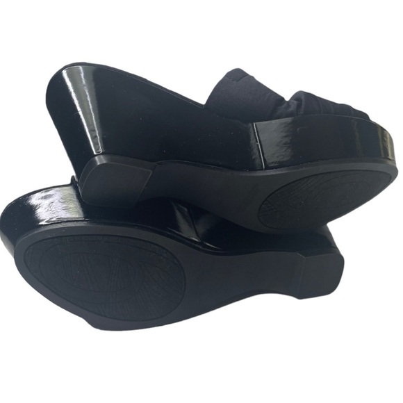 Nine West Alypsso Women’s Black Wedge Sandals - Picture 7 of 10